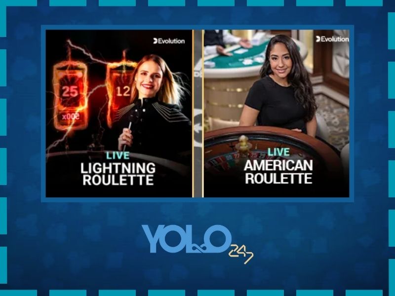 Games with live dealers at Yolo 247