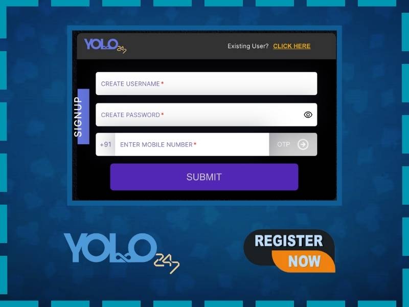 How to register in Yolo247 casino