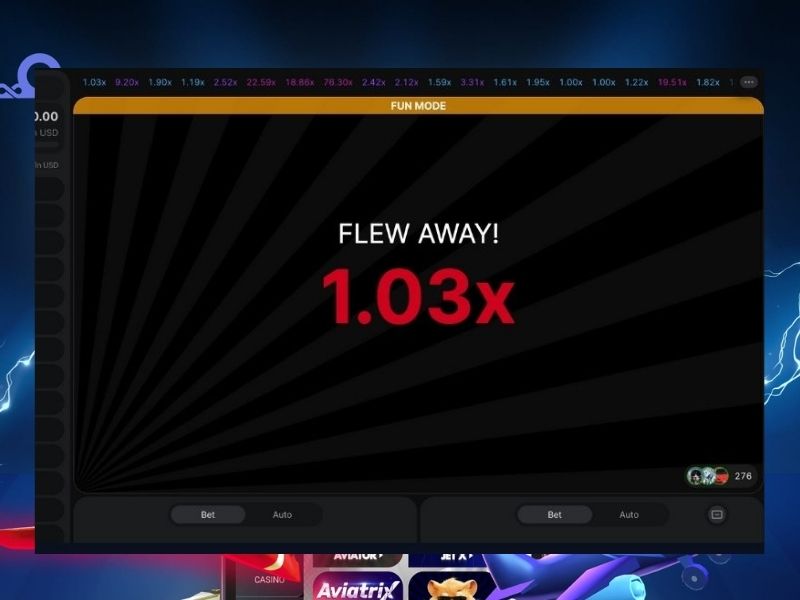 Aviator-ды тегін ойнау